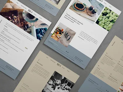 MO Website branding caterer catering food foodie identity logo ui web design website wordpress
