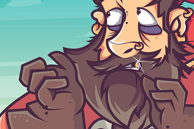 Character design / Super Balls battler board game buccaneer bully clouds erdir oh erdwen game game design goon illustration pirate puncher robber rover sea rover sea rubber sky thug wrecker