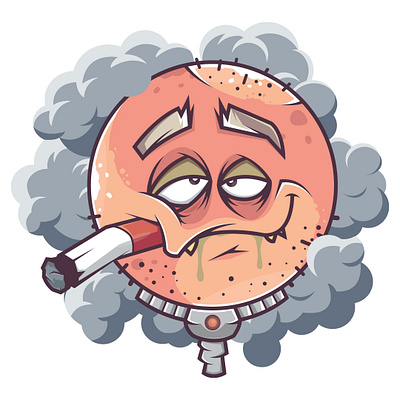 Character design / Bez vajglu character character design cigarette erdir oh erdwen fag fog fume game game design ganja ganjah illustration reek smoke smoking tobacco vapor vapour weed
