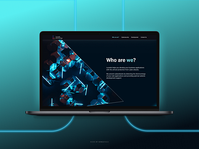 Cybersecurity | Landing branding design landing ui ux