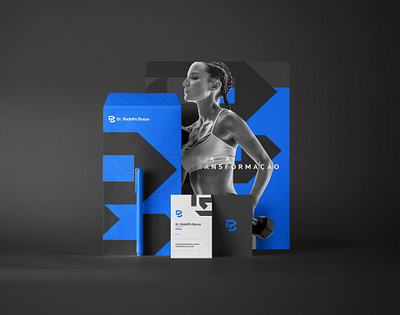 Dr. Rodolfo Buoso branding clinic doctor health logo medical