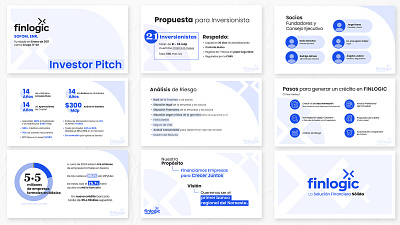 Profesional Presentation branding graphic design presentation
