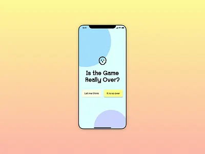 Oh, it is so over app design gaming minimal mobile mobile app texture typography ui ux