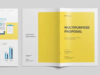 Free Proposal Layout design free free download freebie graphic jobs layout layout design marketing presentation project proposal proposal layout seo services templates themeforest web design website yellow