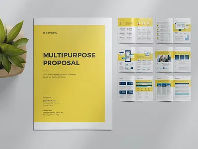 Free Proposal Layout design free free download freebie graphic jobs layout layout design marketing presentation project proposal proposal layout seo services templates themeforest web design website yellow