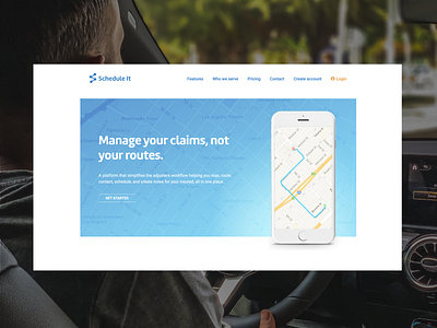 Schedule It - Branding & Website design ui ux web design