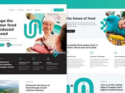 Lumachain design ui web website