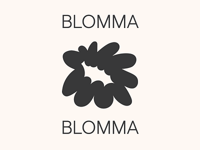 Blomma Logo Design branding design graphic design illustration logo