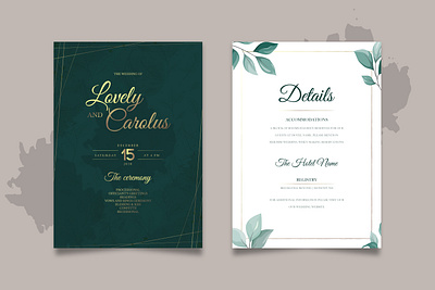 Elegant Engagement and Weeding Invitation design card cmyk double sided engagement flyer graphic design invitation invitation card marriage poster print ready social post wedding