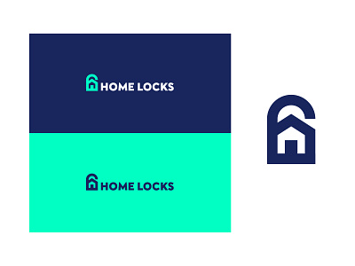 House lock logo idea bold branding building home homesecurity house icon key lock lockyourdoor logo protection protectorship realestate safeguard safety security smart vector