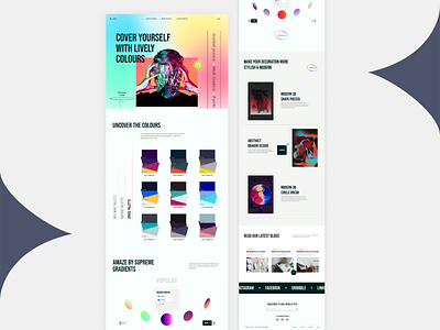 Colour palette agency website design agency website agency website design colour colour palette colourinspiration landing page landing page design ui ui design uiux uiux2022 web design