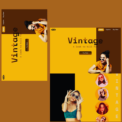 Website design for a goggle website branding design figma graphic design illustration logo uiux vector