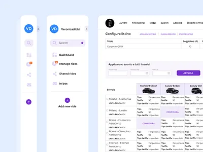 Navigation dashboard design interactiondesign management menu nav navigation rental responsive ui uidesign