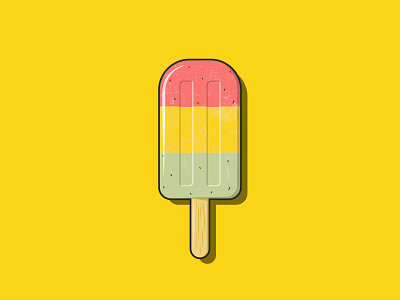 Ice Pop frozen ice illustration sugar summer vector vector art vector illustration