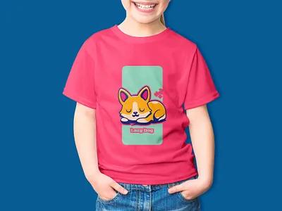 Lazy Dog branding design graphic design illustration logo motion graphics t shirt vector