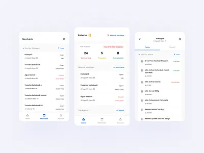 Task Force Management app availability checklist data design foodstuff goods groceries inventory merchant mobile apps mobile ui stock stock management surveyor task task force task management ui ux