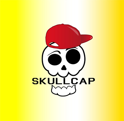 Skullcap -- logo design app branding design graphic design illustration logo typography ui ux vector