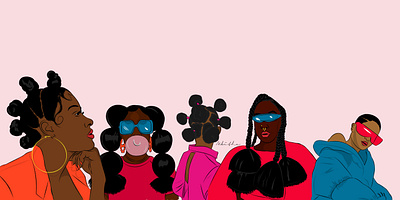 Her Hair artwork colorshues digitalart digitalillustration drawing ill illustration