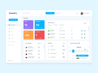 trackio - tracking app redesign exploration app colors design graphic design minimal ui uiux web webdesign