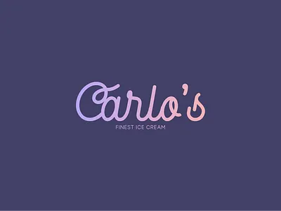 Carlo's brand identity brand story branding branding agency dubai carlos dubai branding dubai designer graphic design ice cream icecream icecream branding illustrator logo logo design