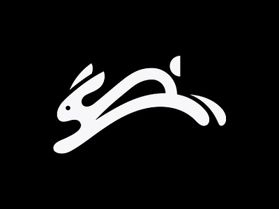 Rabbit abstract brand designer brand identity branding clean corporate identity emblem flat illustration geometric icon illustration logo logo designer logomark rabbit sign simple symbol vector visual identity