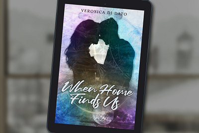 When Home Finds Us by Veronica Di Dato book book cover cover design graphic design professional professional book cover design