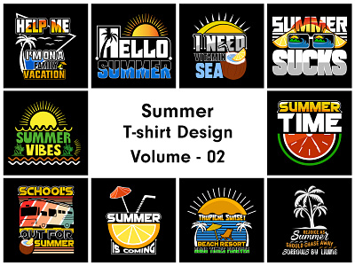 Summer T-shirt Design graphic design summer summer t shirt summer t shirt design t shirt design tshirt ui uiux ux