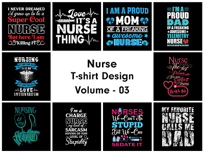 Nurse T-shirt Design graphic design nurse nurse t shirt nurse t shirt design t shirt design tshirt ui uiux ux