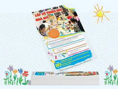 Art Class Poster Design design flyer graphic design illustration poster