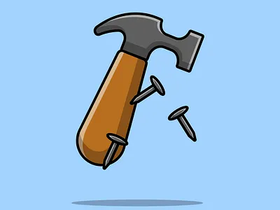 Hammer And Nails iron