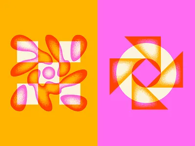 Color & Comp logo pattern