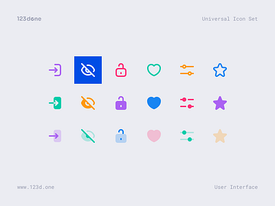 Universal Icon Set | 1986 high-quality vector icons 123done clean figma glyph icon icon design icon pack icon set icon system iconography icons interface minimalism symbol universal icon set user vector icons