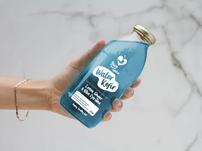 Pure and Spice - Water Kefir Package Design branding design graphic design logo packaging