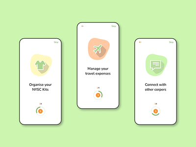Coppa mobile app - Onboarding assistance best deals chat connect ecommerce logistics maps message minimalism mobile app design nysc travel ui utilities ux