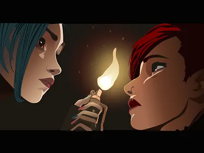 Arcane arcane design figma graphic design illustration jinx logo vector vi