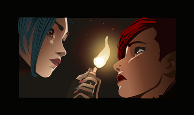 Arcane arcane design figma graphic design illustration jinx logo vector vi