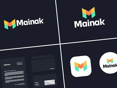 M logo - Premade logo for sale a b c d e f g h i j k l m brand guidelines branding colorful design ecommerce illustration logo modern n o p q r s t u v w x y z ui vector