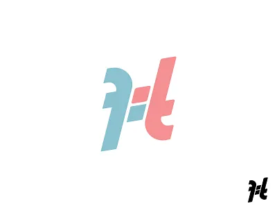 fit ambigram ambigram branding clean logo vector