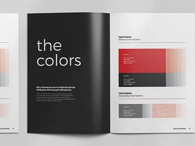 Free Brand Guidelines brand brand guideline brand identity branding brochure design font free freebie graphic guide guideline layout letterhead logo marketing stationery syle template typography