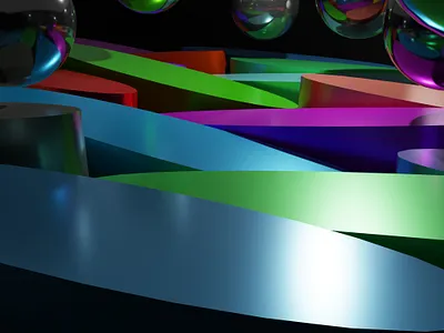 Color Space abstract app branding color design illustration logo space typography ui ux vector