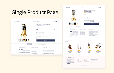 Single Product Page UI app branding dailyui illustration productpage shop singleproduct store ui ux vector