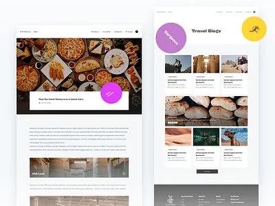 Khonsu tours - Blog animation blog dark ui design ecommerce free ui kit george samuel illustration interaction journeys khonsu tours landing page logo trips