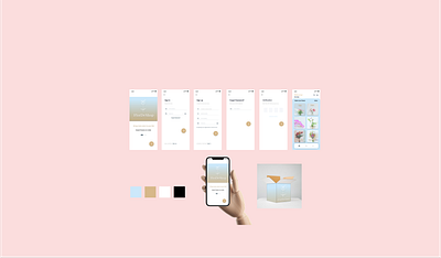 FlorDeShop Flowers Mobile App Design (Prototype) app branding business color pallete design figma flower shop flowers icon logo mobile app mockup order pallete plants product design shop typography ux vector