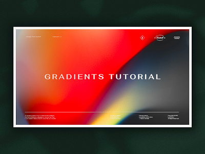 Gradient wallpaper tutorial branding design graphic design tutorial vector wallpaper