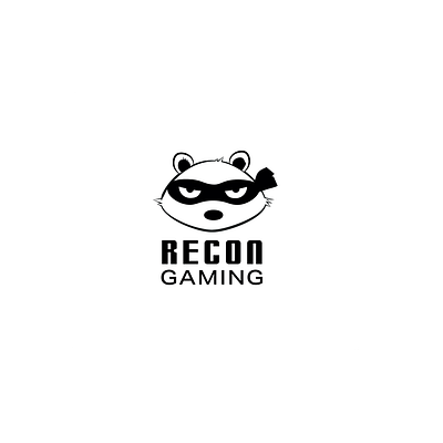 Recon Gaming branding graphic design illustration logo