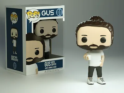 GUS Funko Pop 3d 3d character 3d design 3d modeling 3d render 3d rigging cg cg art character cinema 4d funko funko pop octane product render