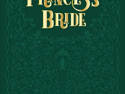 The Princess Bride Book Cover Illustration book cover book design design graphic design illustration typography