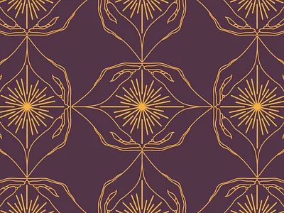 LMC Logo 3/4 abstract advertising art chic freshness golden color hands health illustration line liveliness logo mandala modern sun sunshine warm web