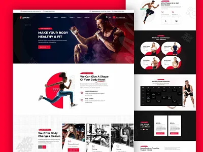 Physical Fitness Landing Page Design best web designer branding website business website ecommerce website minimal website online website personal website photography website portfolio website product website top developer web design web design agency web developer web development web development company website builder website design website developer website layout