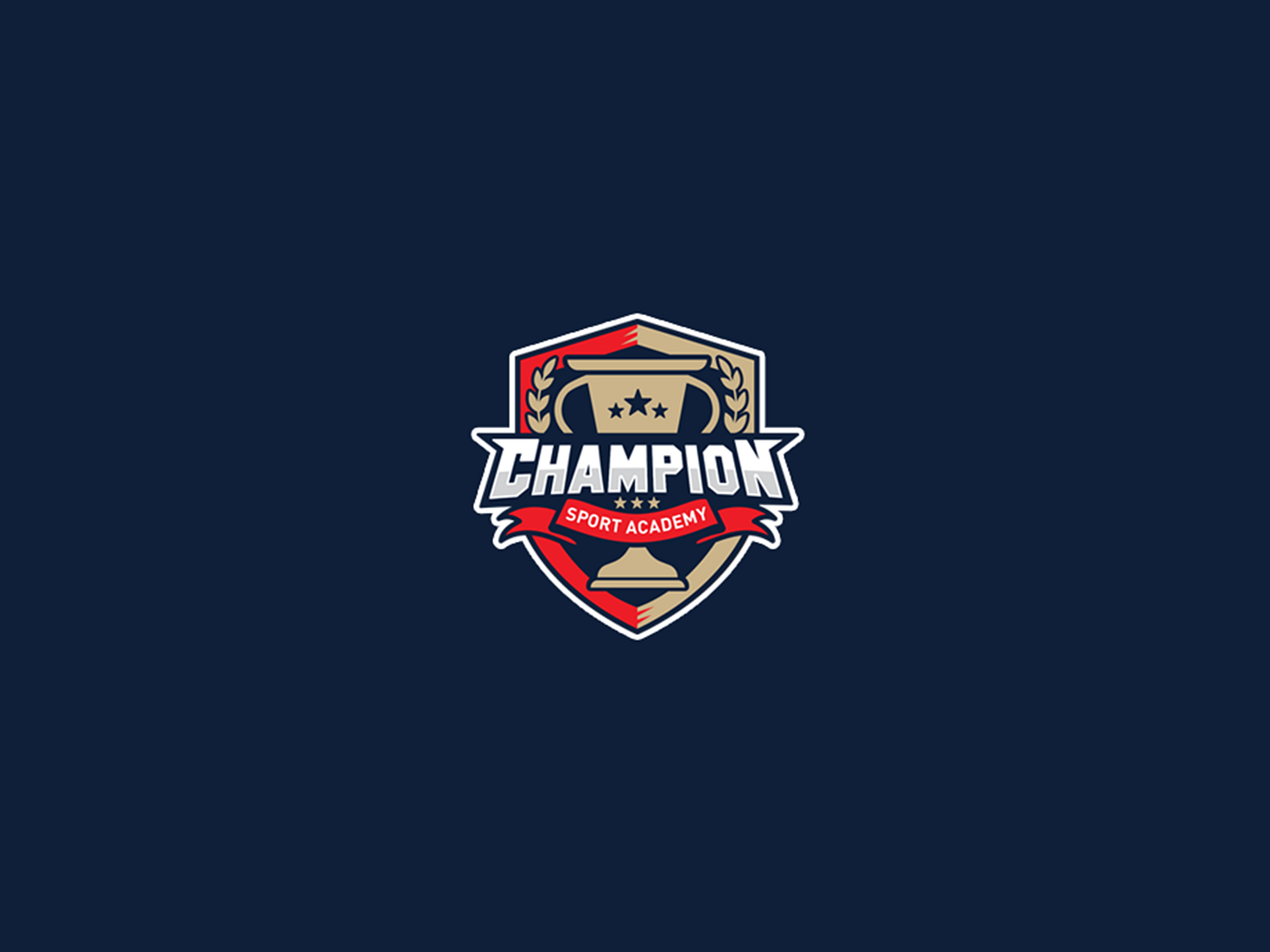 Champion Sport Academy Logo by Piotr Krajewski on Dribbble